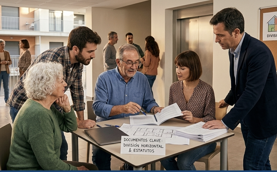 Estatutos y División Horizontal, qué son, en qué se diferencian y por qué son esenciales en una comunidad de propietarios.