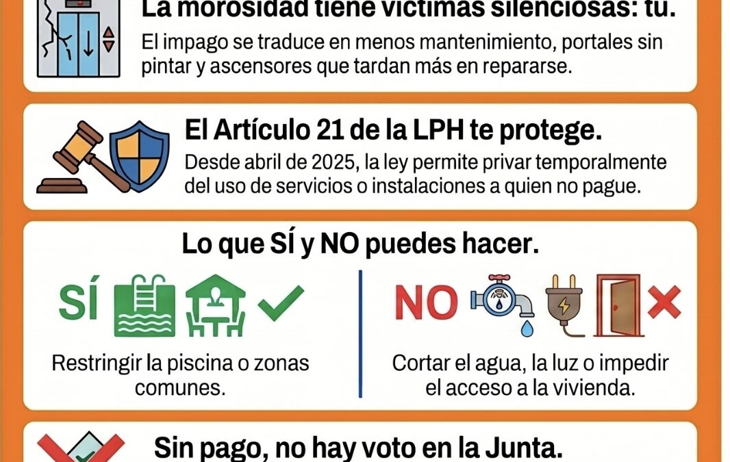 El que no paga también quiere usar la piscina.