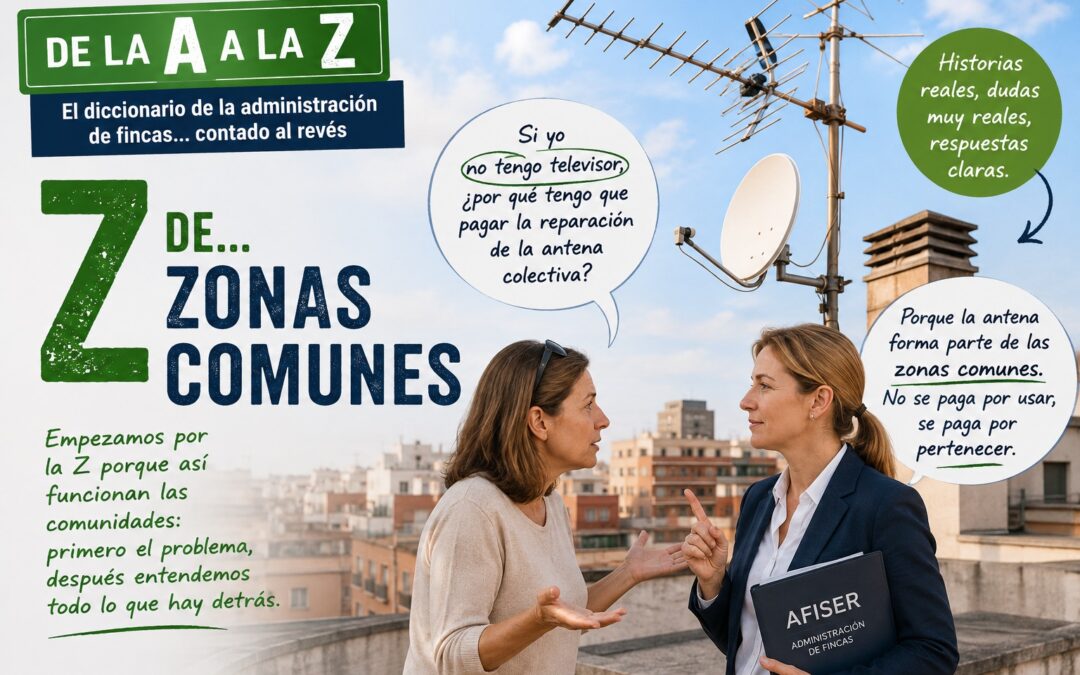 Z de… Zonas comunes.